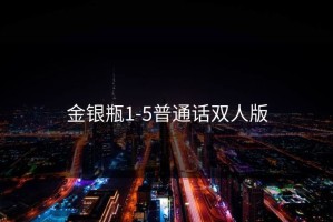金银瓶1-5普通话双人版