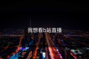 我想看b站直播