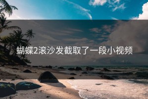 蝴蝶2滚沙发截取了一段小视频