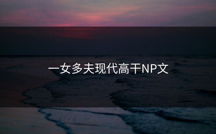 一女多夫现代高干NP文